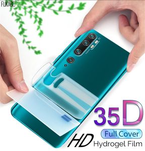 35d Film hydrogel avant pour Xiaomi Redmi Note 9S 8 Pro Mi Note 10 Pro Protecteur pour MI 10 9t Pro 10 Lite Not Glass8364957