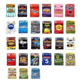 35g Mylar Sacs Sacs BB Boys Citron Blanc Noir Cerise Gelato Sac 420 Stand Up Pouch Emballage sac à dos garçon Mhkxs Rbiqu