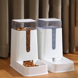 35L PET Automático Alimentador Agua Dispensador de agua bebedor de gato Alimente y rejéñete de alimentos Tazón para beber para perros Accesorios 240429
