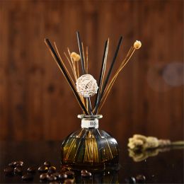 35 ml de fleur rotin anches parfum Diffuseur non-feu Sticks Diffuseur Home Room Aromatique Encens Diffuseur relaxant Fragrance