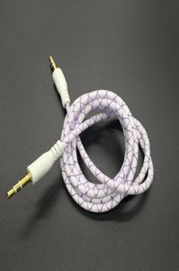 35mm Audio AUX Kabel Man op Man Stereo Extra Koord Verlenging voor Samsung speaker Computer Tablet PC6438916