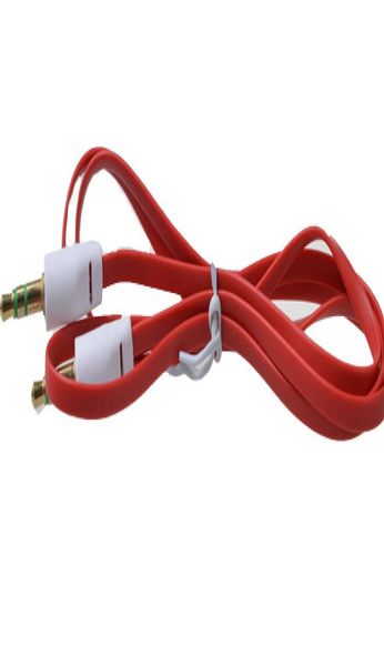 Cordon de câble audio 35 mm Car câble aux nœuds plats 1m 3ft mâle à mâle pour téléphone mobile4257550
