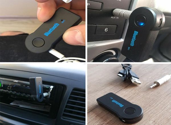 Récepteur Bluetooth de musique MP3 AUX Audio 35MM, Kit de voiture, haut-parleur sans fil, adaptateur de casque pour téléphone intelligent in4746762