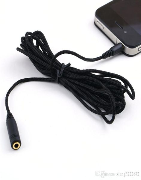 Cable de extensión de auriculares de 35 mm Femenino a masculino auriculares FM STEREO Audio Extensión Adaptador de cable de cable para el teléfono PC MP37204818