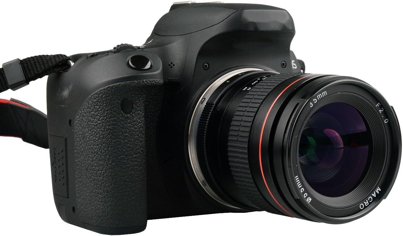 Lente de câmera full frame 35mm F2.0 para Canon 600D 650D 750D 7D 6D 5D 5DS 1Ds Nikon D5 D4s D4 D3x Df D810 D800 D750 D610 D500 Sony A6500 A6400 A6300 A6000 Câmeras