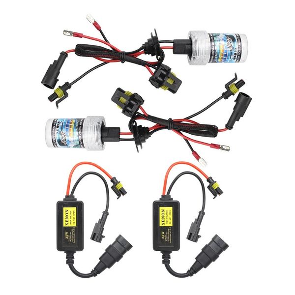 35W 55W HID Xenon Car Headlight H1 H3 H7 H11 9005 9006 4300K 6000K 8000K 12000K Kit de faros automáticos con mini balasto