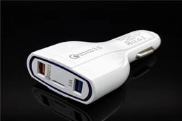 35W 7A 3 ports Charger de voiture Type C et adaptateur USB QC 30 avec Qualcomm Quick Charge 30 Technologie pour le téléphone portable GPS Power Bank5222040