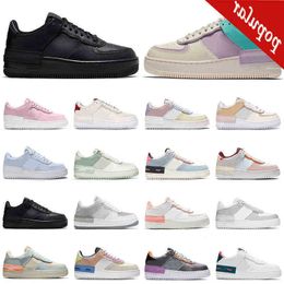 36-45 lagere prijs schaduw loopschoenen mannen vrouwen drievoudige witte zwarte tropische twist heren trainers sport sneakers maat 36-45