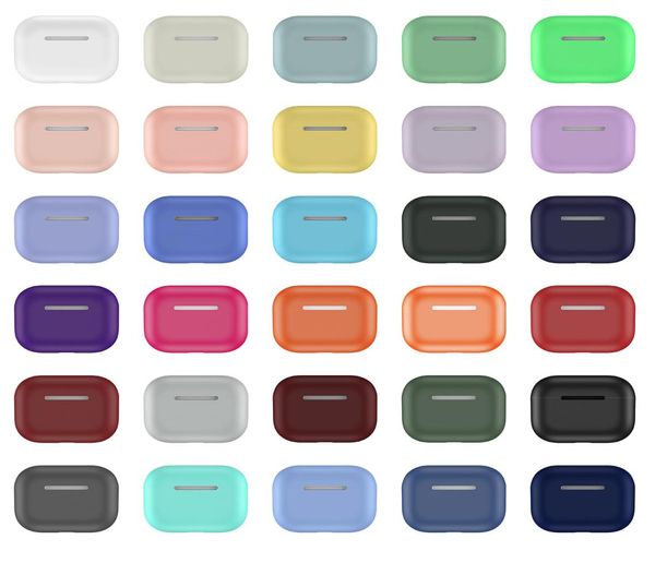 36 couleurs Étui en silicone souple ultra mince pour Apple Airpods Pro Slim Cases Sac pour écouteurs pour Airpods 3 Écouteurs Bluetooth sans fil TPU 8657946
