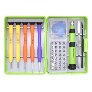 Combinaison d'outils verts 36 en 1, jeu de tournevis, Kit d'outils de haute qualité pour téléphone, PC, électronique, 20 jeux