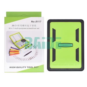 36 in 1 groene combinatie van tools Schroevendraaier Set Hoge Kwaliteit Tool Kit voor Telefoon PC Electronics 20 Set / Lot