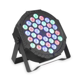 36 LED RGB DMX512 Plat PAR Effet Light Effet DJ Disco Party Wedding Holiday Holiday Bar Club Decoration Show Sound Activated Lampe