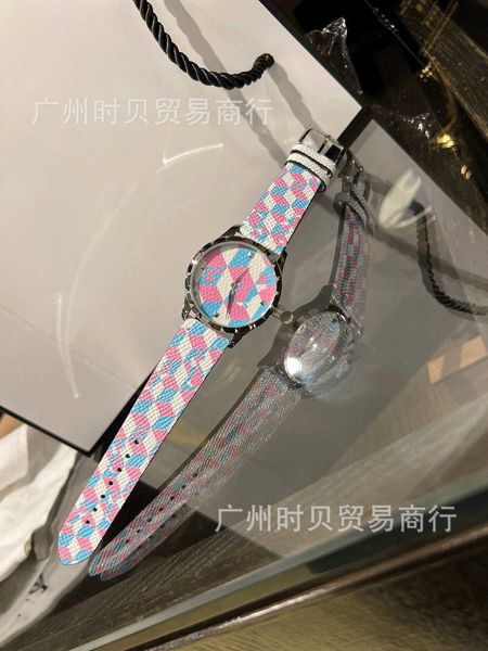 36% de descuento reloj Reloj Gu Jia Shuang G Año Imprimir Graffiti Conejo Patrón Moda Linda Mujer Cuarzo