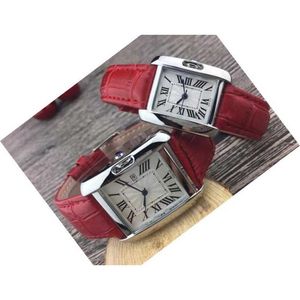 36% KORTING horloge Horloge Top Saffier Super Lichtgevend Paar Luxe dames heren liefhebbers Lederen band Goud Quartz Klassiek beste Valentijnscadeau