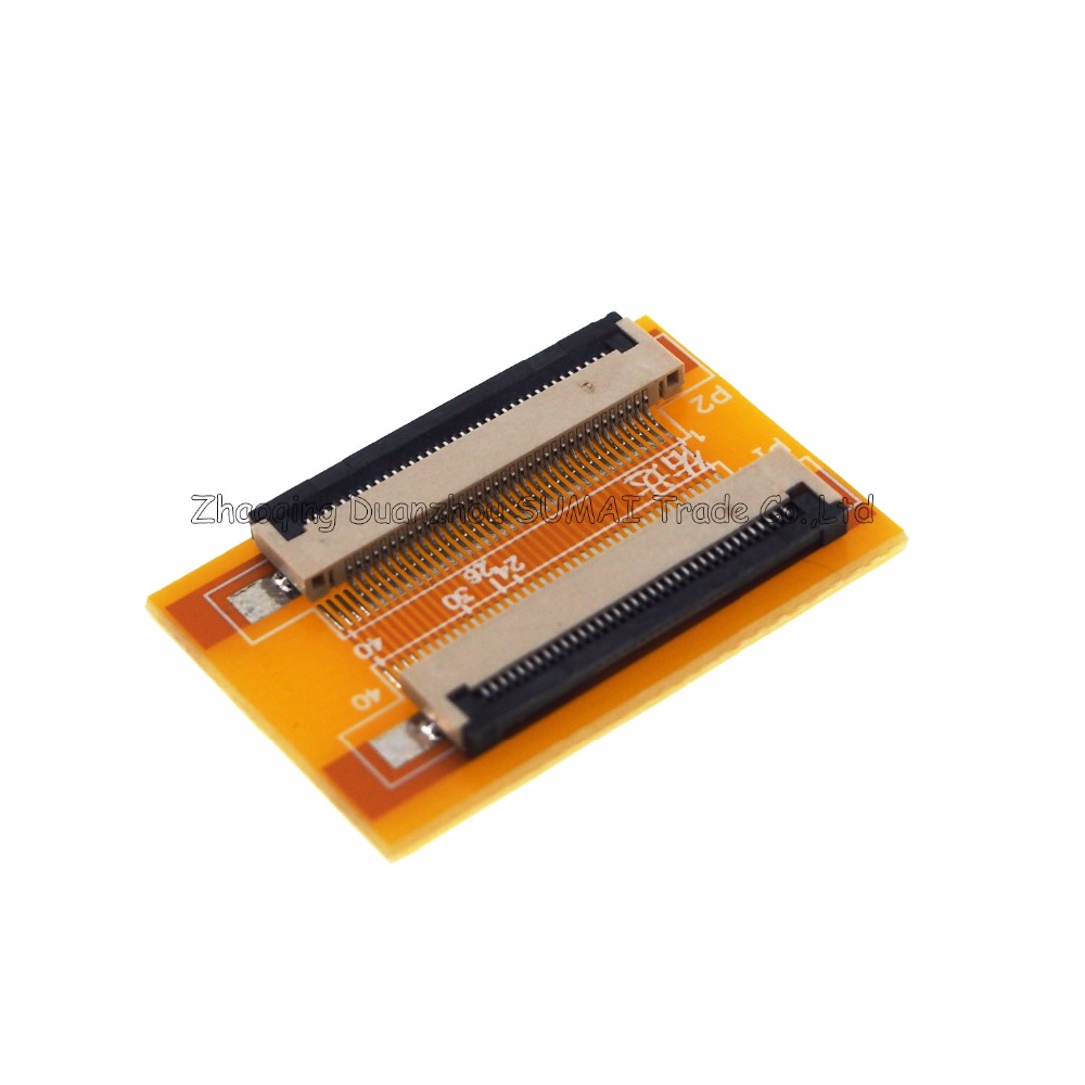 36 Pin 0.5mm FPC/FFC PCB connector socket adapter board,36P flat cable extend for LCD screen interface