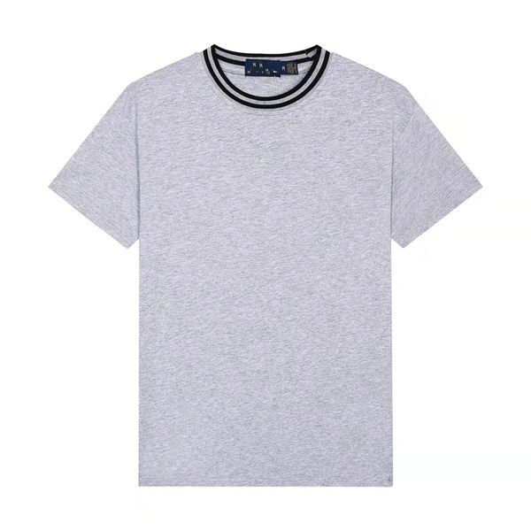 Wholesale 2009 Summer New Polos Shirts europ￩en et am￩ricain ￠ manches courtes pour hommes coulants d￩contract￩s coton de grande taille T-shirts de mode brod￩s S-2xl