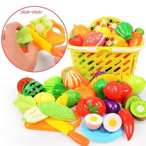 36 Years Old Child Vegetables and Fruits Childrens Kitchen Toys Set Puzzle Early Education Childrens Play House Toys Girl Toy 220725