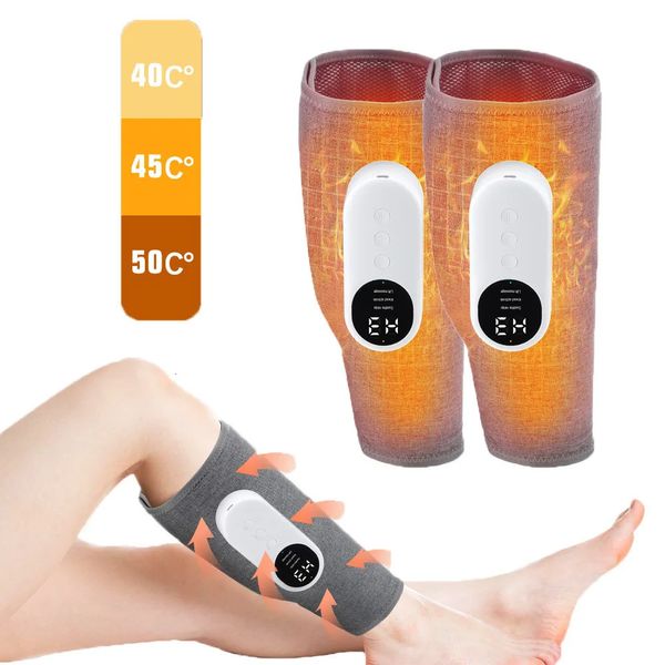 Masseur de mollet à pression d'air à 360 °, appareil de présothérapie, 3 modes, Relaxation musculaire des jambes, favorise la circulation sanguine, soulage la douleur 240127