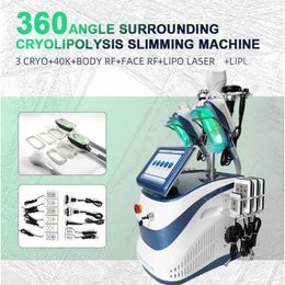 Machine de cryolipolyse à 360 angles à vendre graisse réduire la cavitation lipo laser élimination de la cellulite rf machines de liposuccion à ultrasons