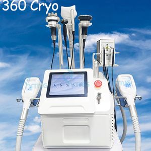 360 cryo cryolipolyse vet bevriezen cavitatie lipo laser afslankmachine rf huidtillende lichaamsvorming dubbele kinverwijdering