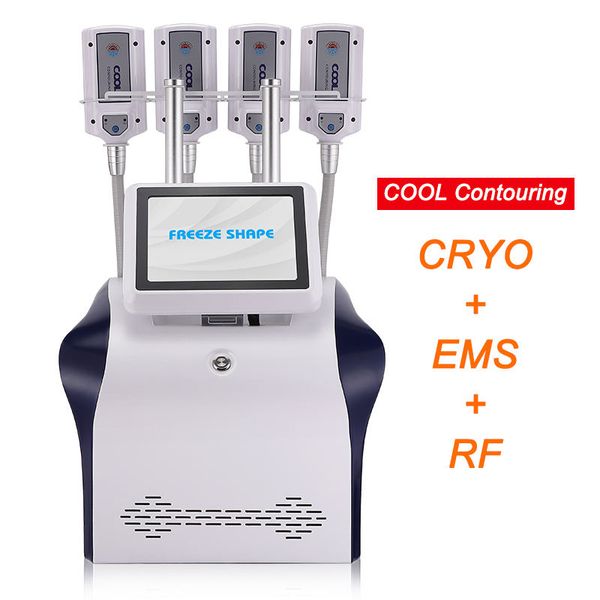 360 Cryo Crioterapia Slim Vacío Pérdida de grasa fresca Equipo de salón de belleza Congelación de grasa Cuerpo Adelgazante 360 Máquina de criolipólisis