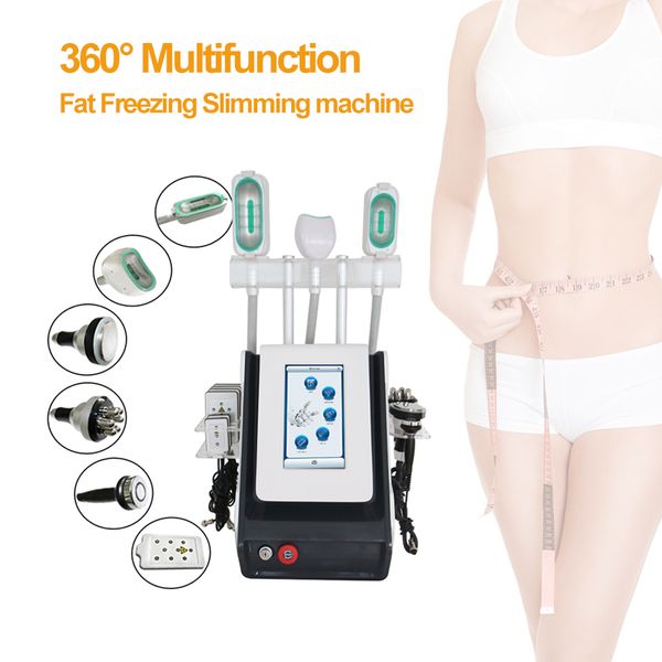 360 cryo graisse gel cavitation rf corps minceur machine lipo laser 650nm diode lipolaser machines à brûler dispositif d'aspiration sous vide