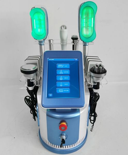 360 Cryo Fat Congélation Minceur Machine Cryolipolyse Graisse Congélateur Cavitation RF Lipo Laser Équipement 2 Ans de garantie 2023 Nouveau Design