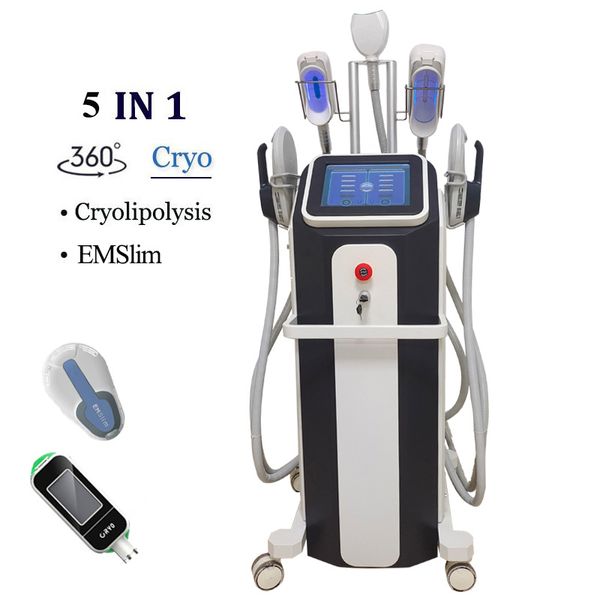 360 machine de cryolipolyse visage corps réduction de la graisse emslim beauté stimulation musculaire cryo machines de perte de poids