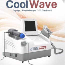 360 cryothérapie graisse glacial Réduction de la cellulite vague de choc Ed Machine de traitement Machine de douleur Physiothérapie ESWT Disque de choc