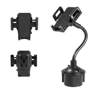 360 graden verstelbare auto bekerhouder universele auto mount voor mobiele telefoons GPS-beugel interieur accessoires dranken houders