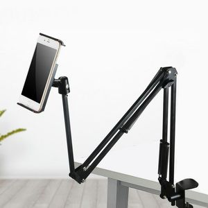 360 Graden Lange Arm Houder Stand voor 4-12.9inch Tablet Smartphone Bed Desktop Lazy Beugel Ondersteuning voor iPad