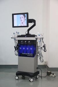 360 graden draaibaar scherm thuis zuurstof jet peeling en dermabrasie jet peel injector gezichtswater zuurstof spuitpistool machine