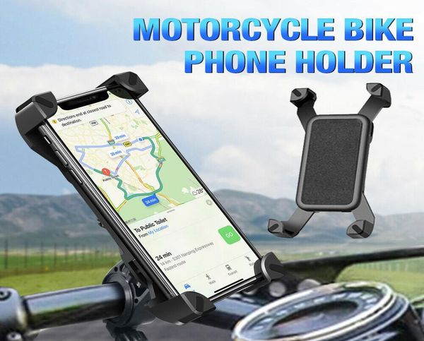 Soporte para teléfono móvil de 360 grados Soporte universal para bicicleta Soporte para teléfono inteligente para iPhone Samsung Clip para manillar Teléfono móvil GPS Brac1620695