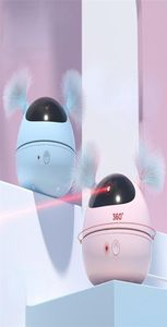 360 degrés rotatifs laser chat interactif jouet électrique robot taquinerie plume intelligente automatique S fournit des animaux de compagnie 2205109565032