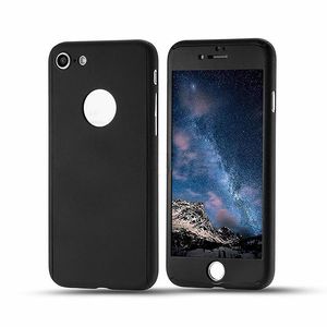 Fundas protectoras de cuerpo completo 360 con funda protectora de pantalla de vidrio templado para iPhone 13 pro max 12 mini 11 XS XR X 7 8 plus 6S 5s