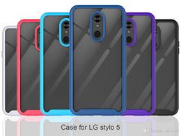 360 Full Body Slim Pantser Case met Frame Case voor LG Stylo5 Nieuwe Metropcs Cases