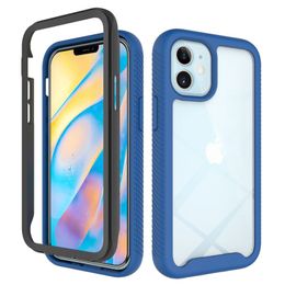 360 Funda de teléfono de armadura delgada de cuerpo completo para Xiaomi Redmi Note 9 8 Pro Max 9S 9C 9A 10X 4G con marco frontal