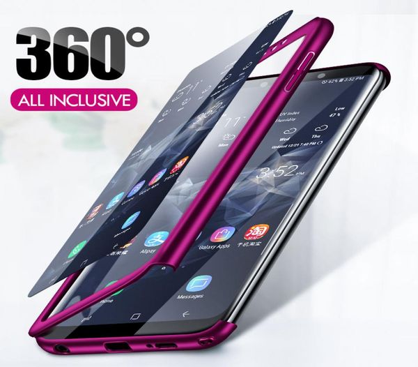 360 coque de téléphone à couverture complète pour Huawei P40 Lite P30 P20 Pro P10 Lite Mate 20 10 Lite Pro avec étui en verre trempé Capa coque rigide 8554047