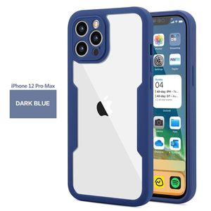 Coque de téléphone à couverture complète à 360° pour iPhone, compatible modèles 14, 11, 12, 13 Pro Max, Mini XS, XR, X, 7, 8Plus, SE2020, protection avant souple, antichoc, samsung A02, A21s, A03s, A22, A52, A72, A12