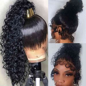 360 Lace Frontale Wig Human Hair Braziliaanse S Water Wave S Glueless 220608