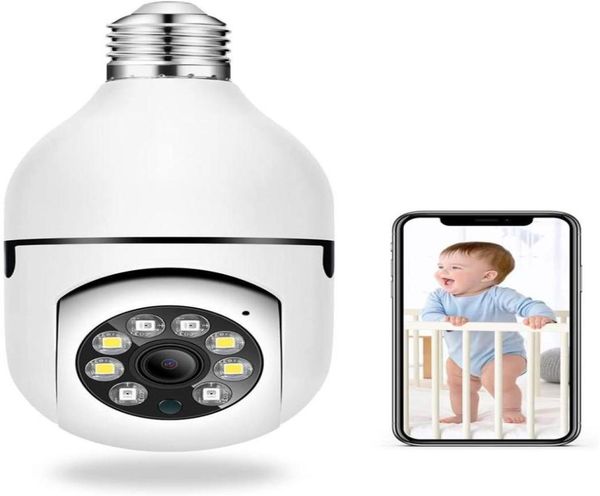 Caméra panoramique à 360 ° 1080p Wiless WiFi IR PTZ IP CAM SÉCURITÉ HOME SÉCURITÉ INDOOR E27 CAME CAMÉRIE BÉBÉ MONITEUR25807236233