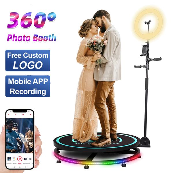 360 Photobooth Slow Motion Wedding Partys Machine 360 ​​Videos Booth Parties Parties Spin Camera Fond à vendre