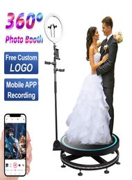 Machine rotative de stand PO 360 pour les ￩v￩nements Parties Automatic Spin Selfie Plateforme Afficher Stand avec logo sur mesure 4125603