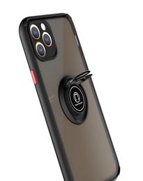 Banne à 360 ° Étui de téléphone PC Matt pour iPhone 678 XS AMX 11 11 Pro Max LG Stylo 6 K51 Moto G Stylus6456436