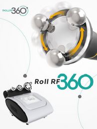 360 rouleau de massage RF équipement de beauté lumière LED RF levage du visage peau resurfaçage radiofréquence perte de graisse contour du corps machine d'élimination de la cellulite approbation CE