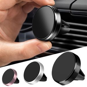 Support magnétique de téléphone portable pour voiture, trou de Ventilation rotatif à 360 degrés, adapté à la Navigation GPS, support magnétique universel