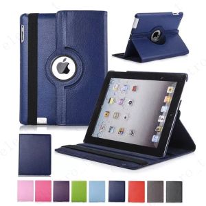 360 roterende standaard tablet-pc hoesjes voor iPad 10e 10.9 Pro11 Mini 6 Mini 5 Air 5 Air4 9.7 Pro 10.5 10.2 Samsung Tab T510 P610 T870 T500 X700 PU lederen flip stand cover