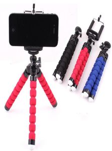 360 Rotation Flexible Éponge Trépied Paresseux Support De Téléphone Portable Clips Support Selfie Support Mont Monopode Caméra DV Titulaire pour Iphone Se6718809