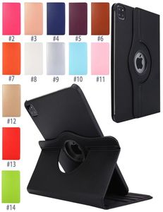 360 ° Rotation Tablet Cas pour iPad Pro 129inch 3rd4th Gen Litchi Texture PU Leather Flip Kickstand Couvercle avec Multi View AN9869409