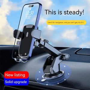 Soporte para teléfono móvil con ventosa de 360 grados, soporte ajustable Flexible con brazo largo y cuello para salpicadero de coche, soporte para móvil para coche